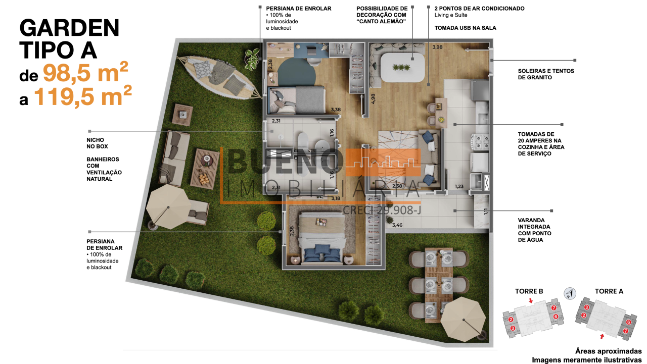 Apartamento à venda no Vila Grego: 