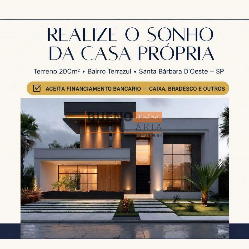 Terreno à venda no Terrazul SM: 
