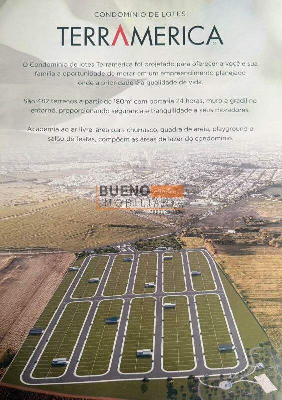 Terreno à venda no Terramérica SB: 