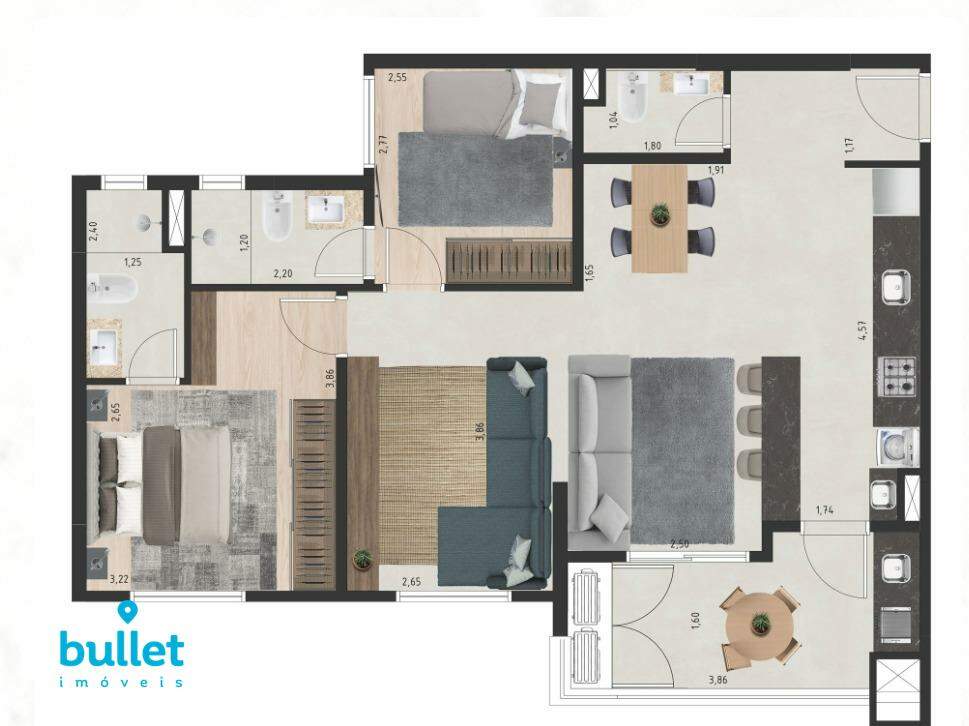 Apartamento à venda no bairro Vila João Jorge: 