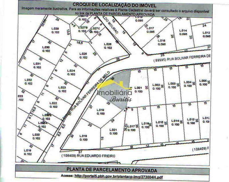 Lote à venda no Buritis: 