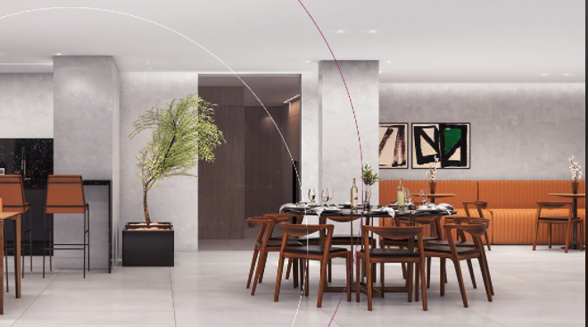 Apartamento com área privativa à venda no Gutierrez: 