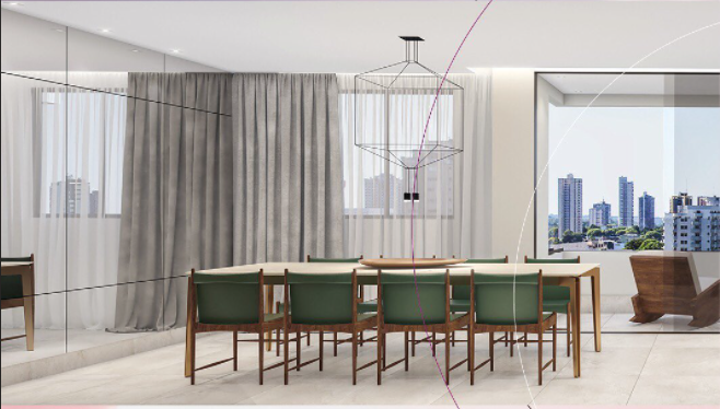 Apartamento com área privativa à venda no Gutierrez: 