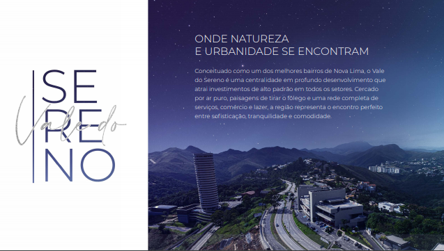 Apartamento à venda no VALE DO SERENO: 