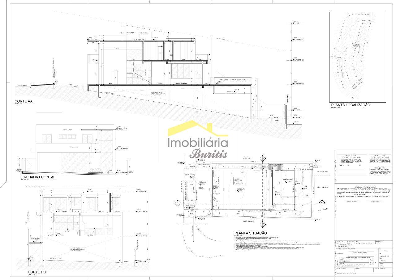 Lotes em Condomínio à venda no Alphaville Lagoa dos Ingleses: Projeto arquitetônico em aprovação 01
