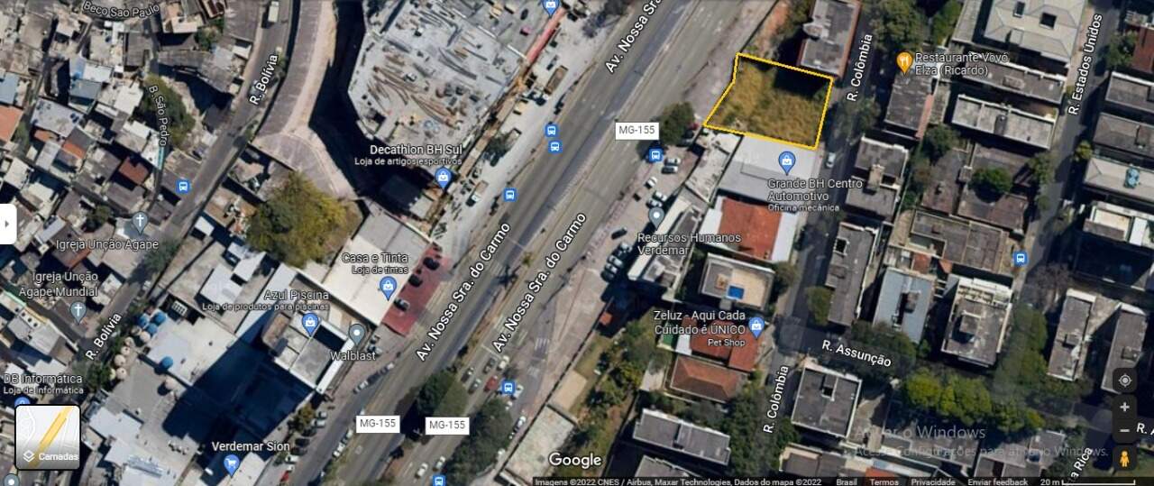 Lote à venda no Sion: 