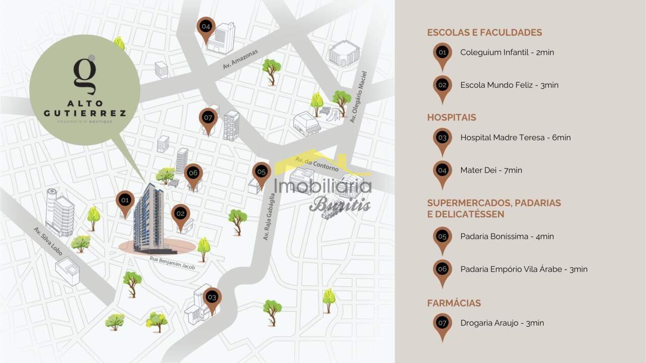 Apartamento à venda no Gutierrez: 