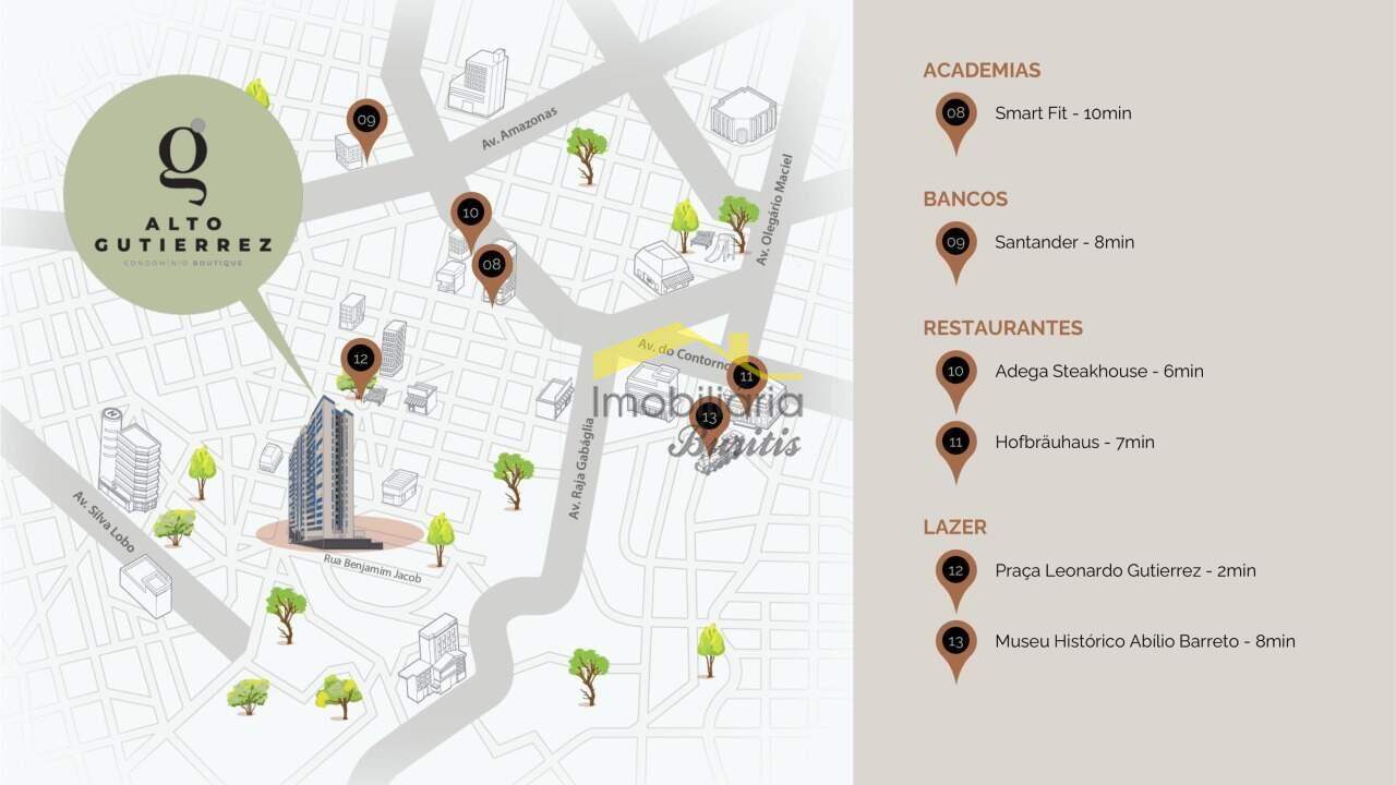 Apartamento à venda no Gutierrez: 