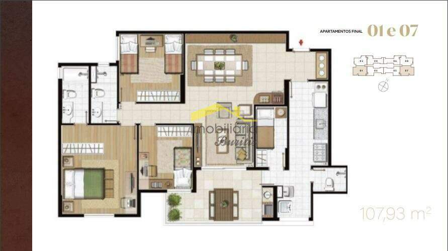 Apartamento à venda no Vila da Serra: 