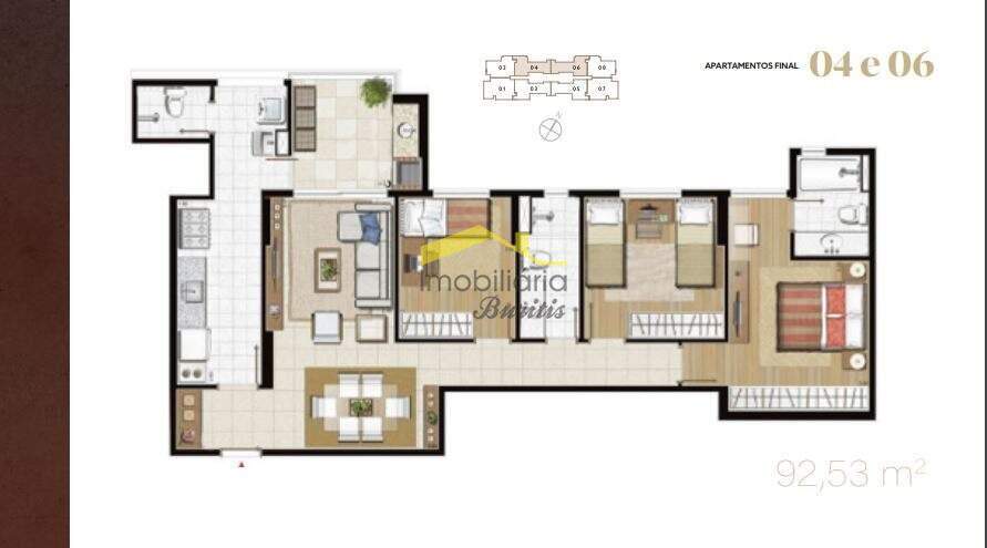 Apartamento à venda no Vila da Serra: 