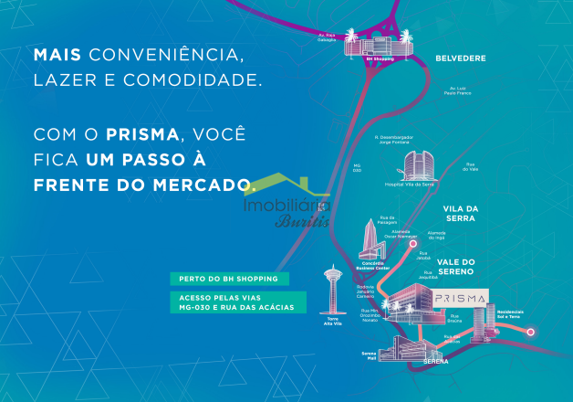 Sala à venda no Vila da Serra: 