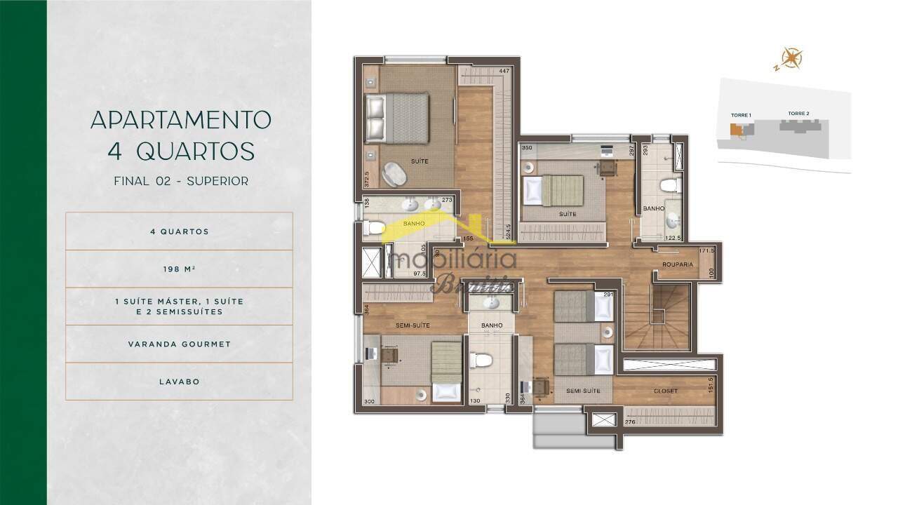 Apartamento à venda no Piemonte: 