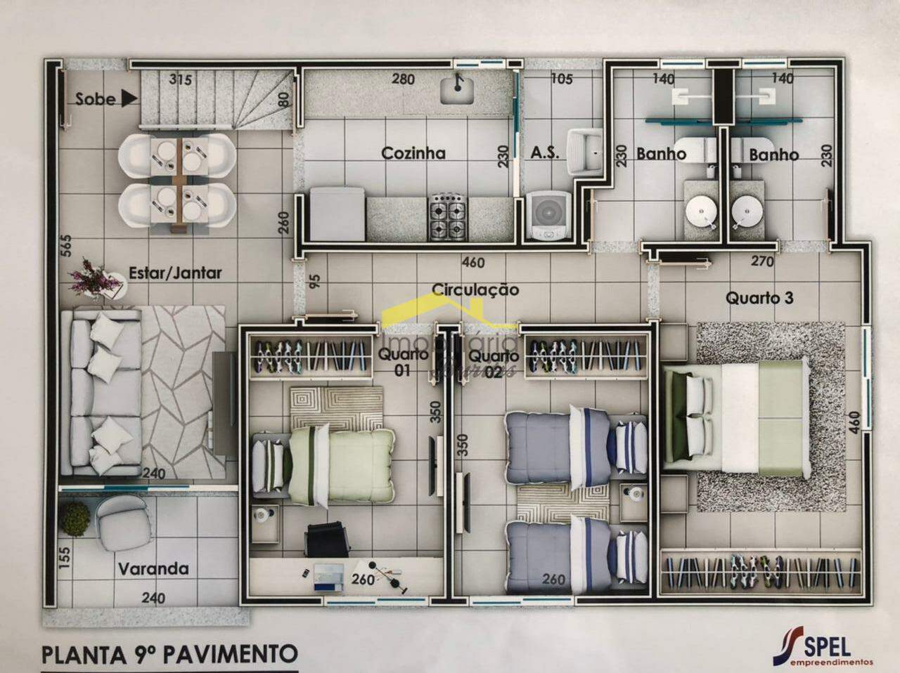 Apartamento à venda no Nova Suíssa: 