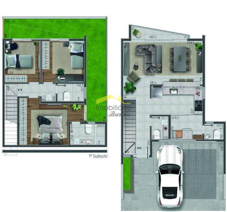 Casa em Condomínio à venda no Buritis: 