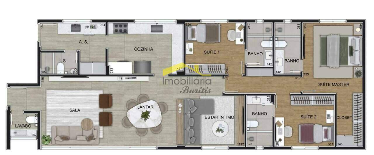 Apartamento à venda no Santo Antônio: 
