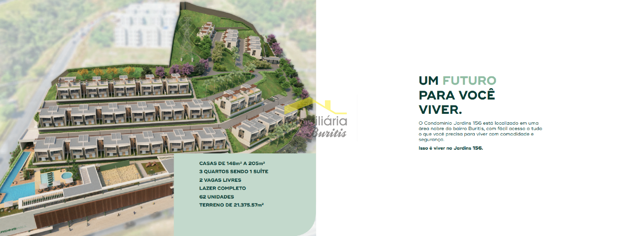 Casa em Condomínio à venda no Buritis: 