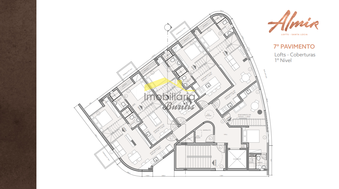 Loft à venda no Santa Lúcia: 