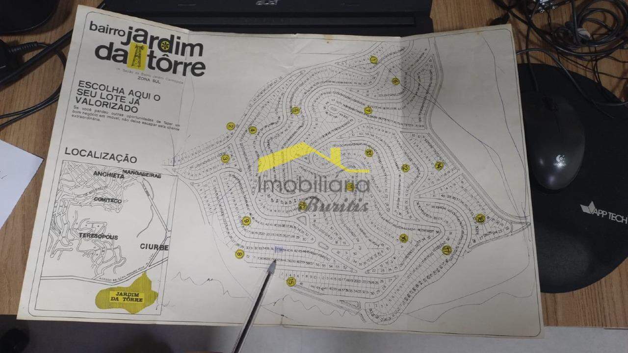 Lote à venda no JARDIM DA TORRE: 