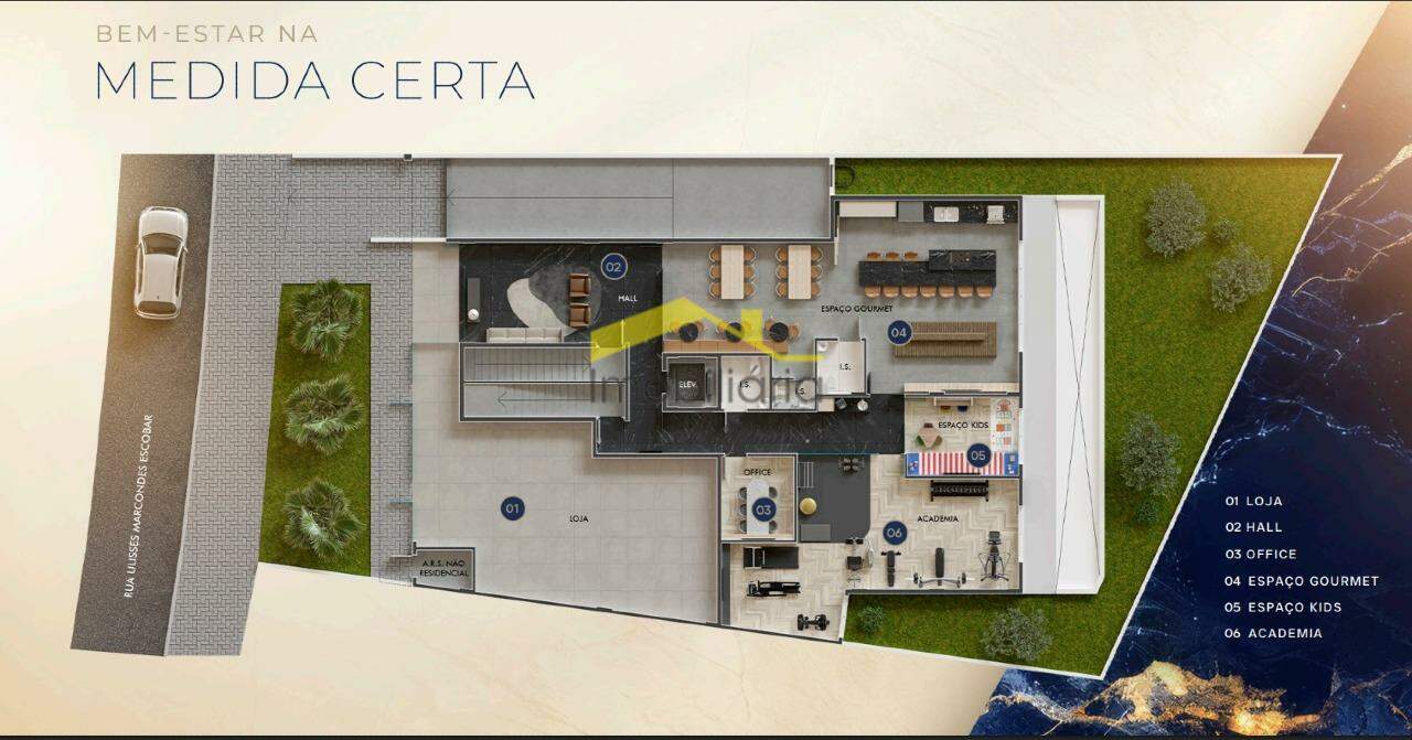 Apartamento com área privativa à venda no Buritis: 