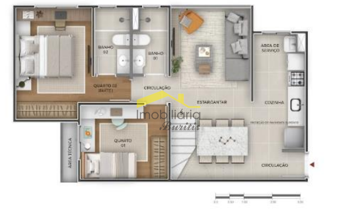 Cobertura à venda no São Bento: 