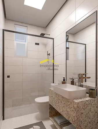 Apartamento à venda no Nova Suíssa: Banho social e suite