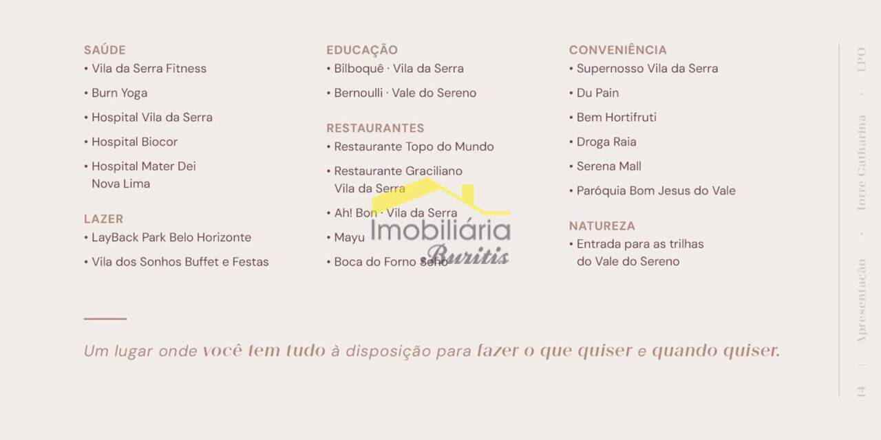 Cobertura à venda no Vila da Serra: 