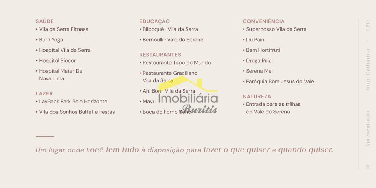 Apartamento à venda no Vila da Serra: 