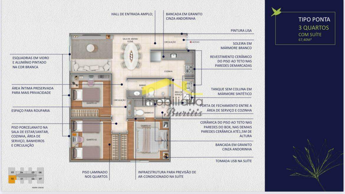 Apartamento à venda no Palmeiras: 