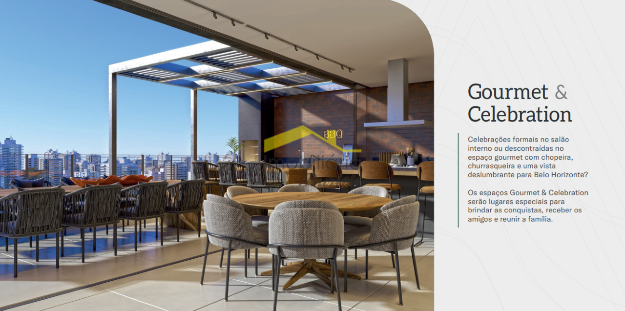 Apartamento com área privativa à venda no Nova Granada: 