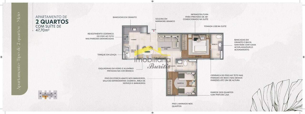 Apartamento à venda no Palmeiras: 