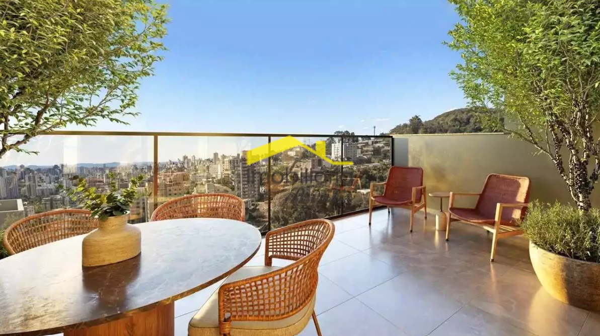 Apartamento com área privativa à venda no Santa Lúcia: 