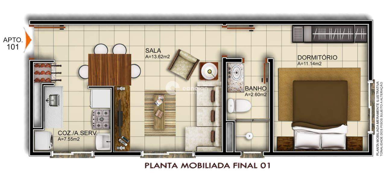 Apartamento à venda no Nossa Senhora de Fátima: 