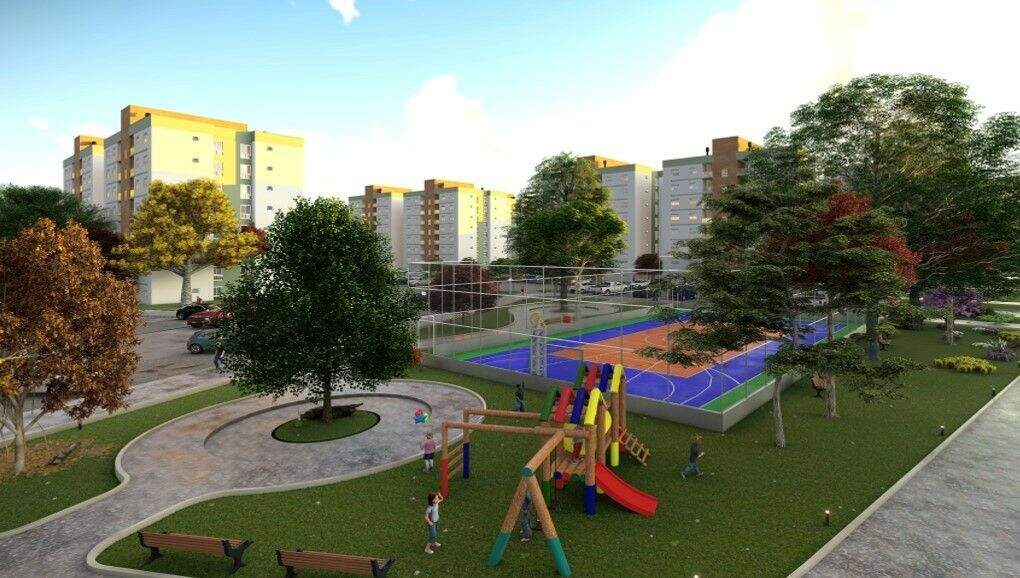 Apartamento à venda no Camobi: 