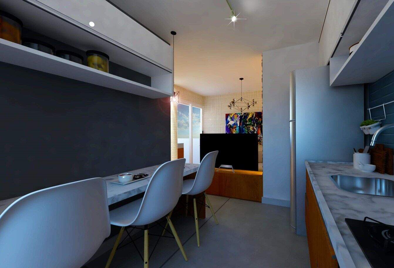 Apartamento à venda no Camobi: 