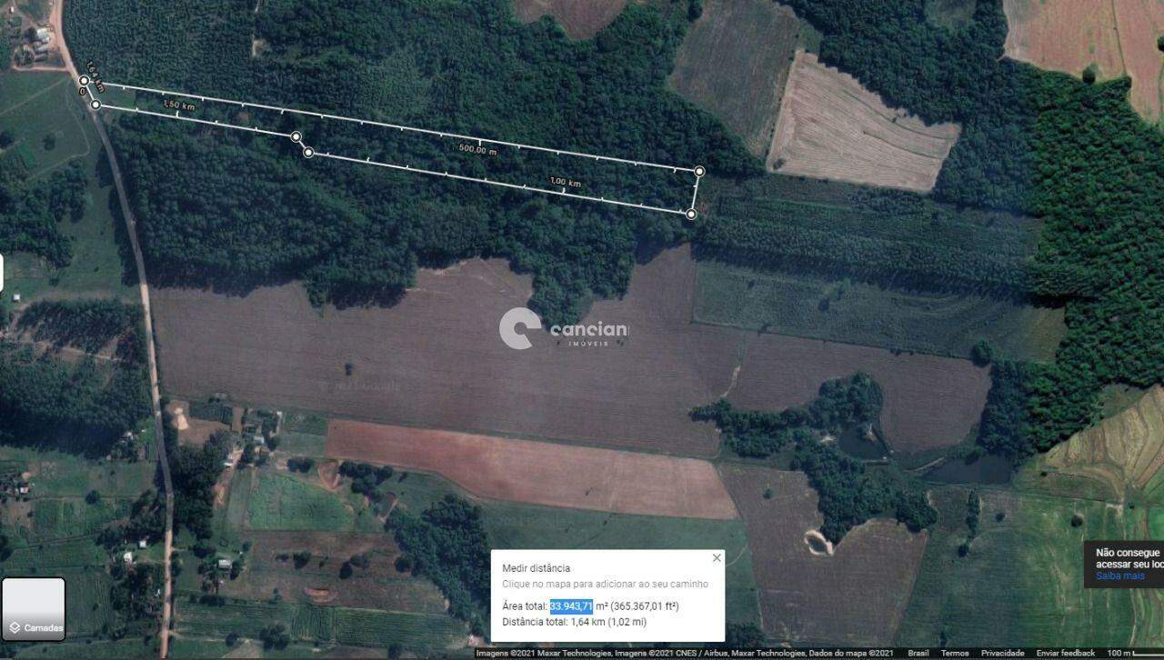Área Rural à venda no Zona rural: 