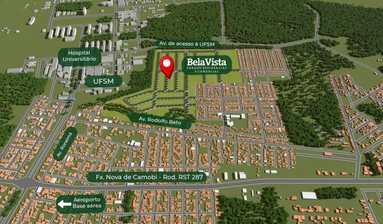 Terreno à venda no Camobi: 