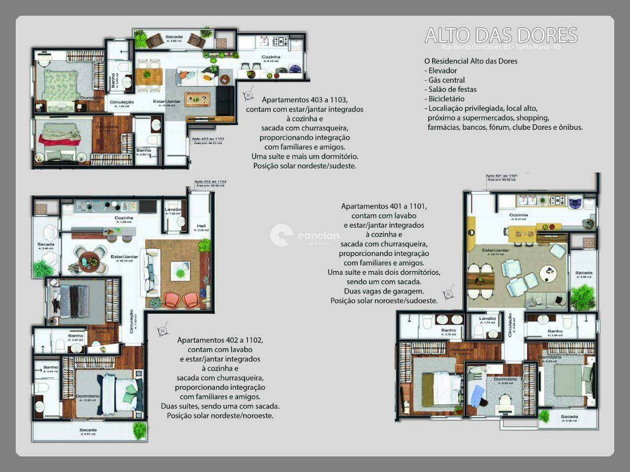Apartamento à venda no Nossa Senhora das Dores: