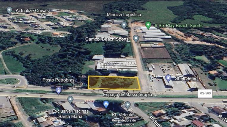 Terreno Comercial à venda no Camobi: 