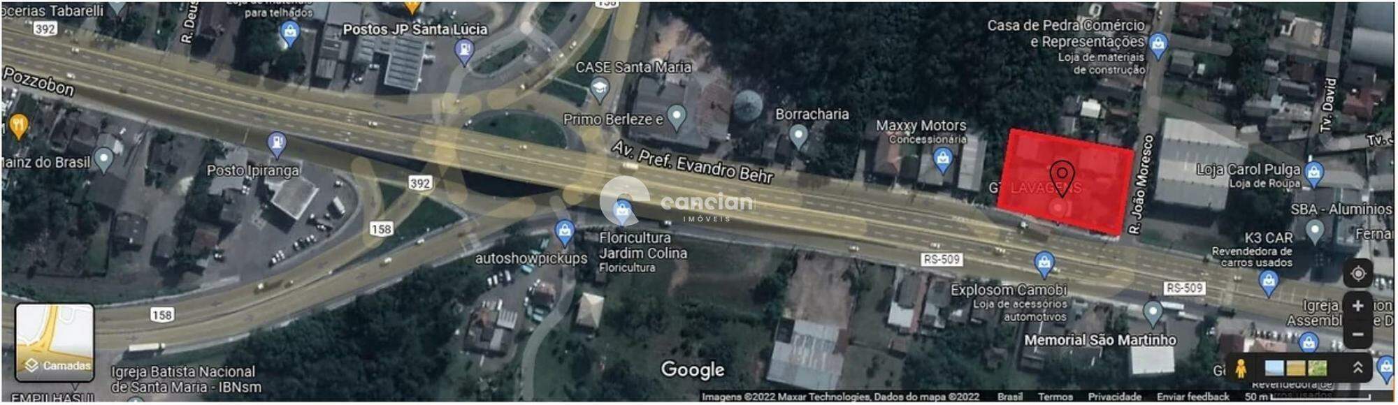 Terreno à venda no Camobi: 