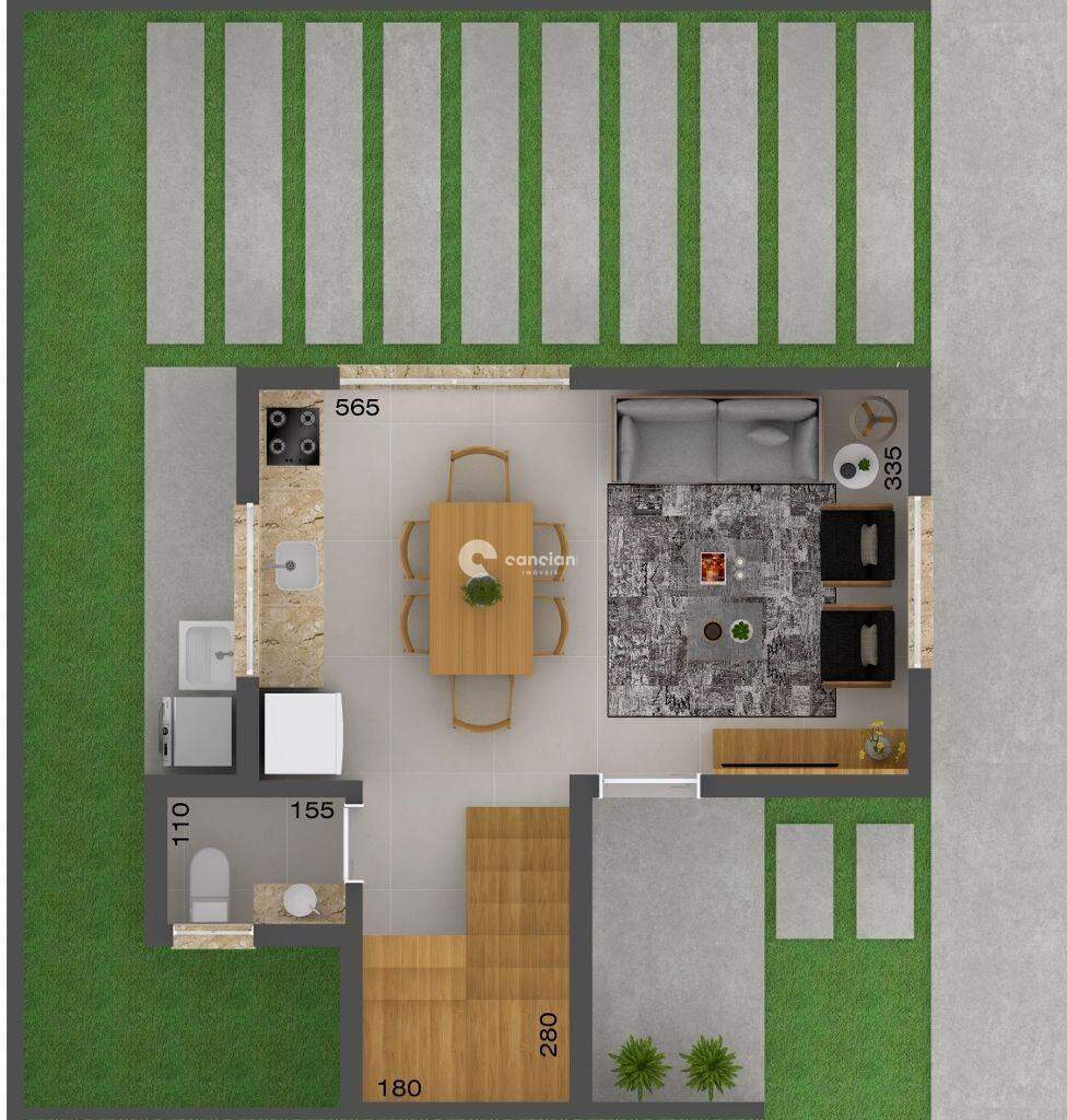 Casa de Condomínio à venda no Tomazetti: