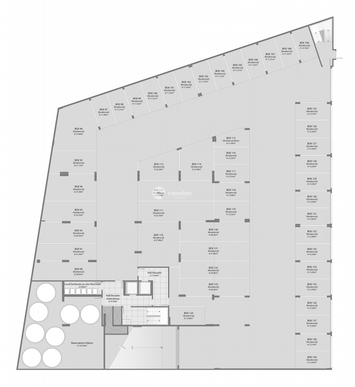 Apartamento à venda no Centro: