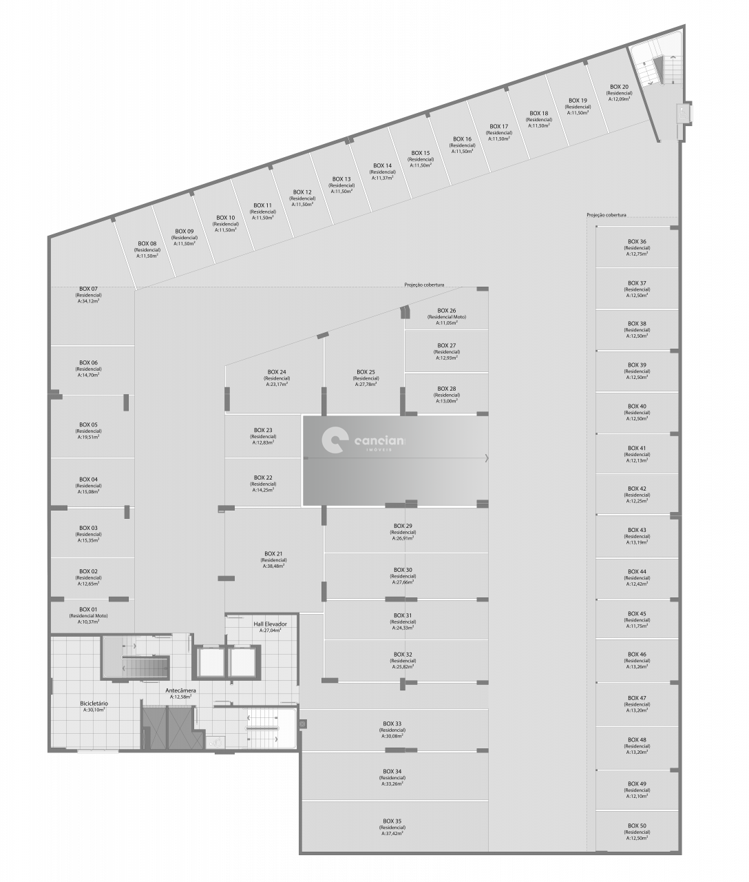 Apartamento à venda no Centro: