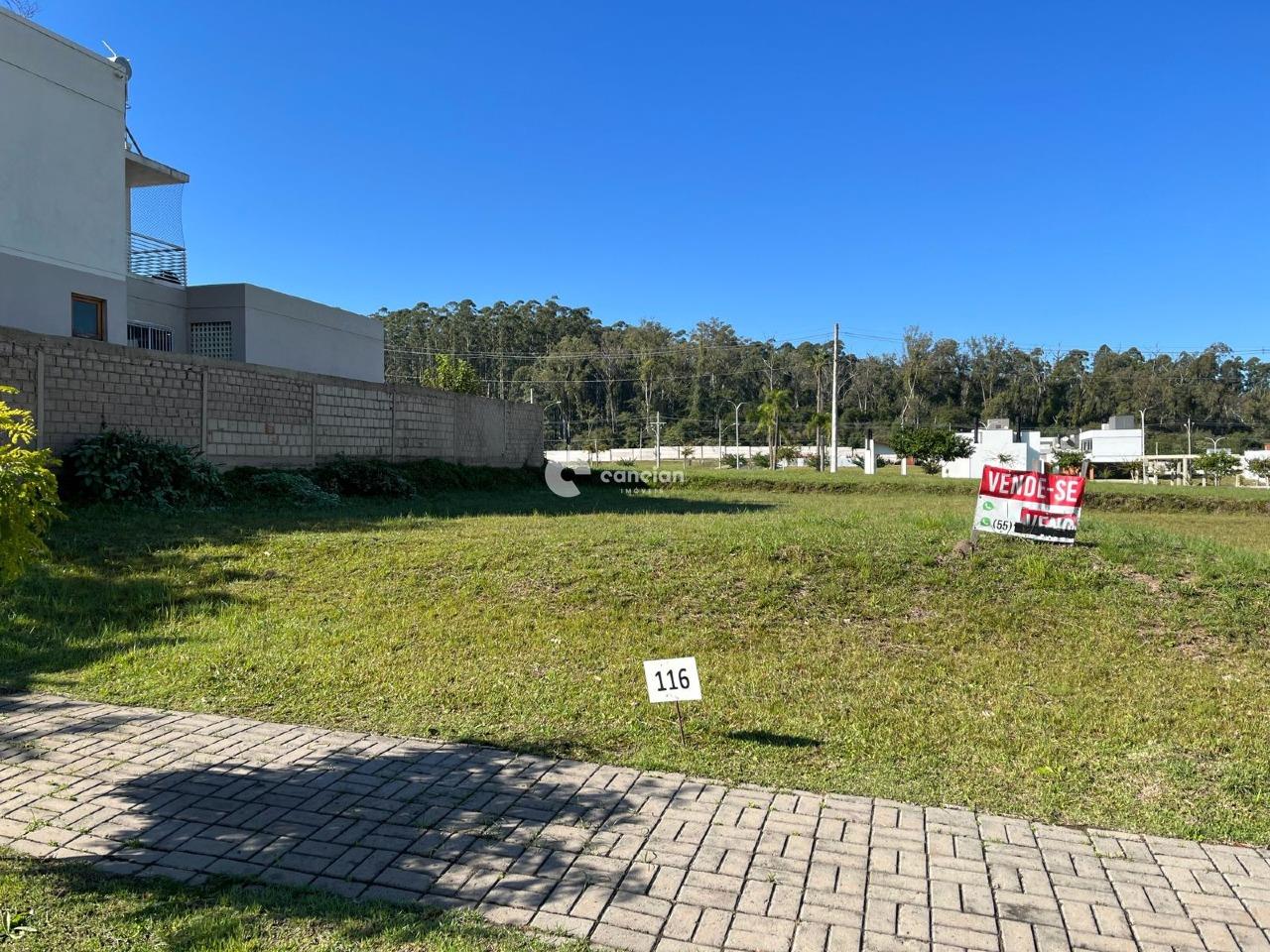 Terreno em condomínio à venda no Camobi: Foto frente