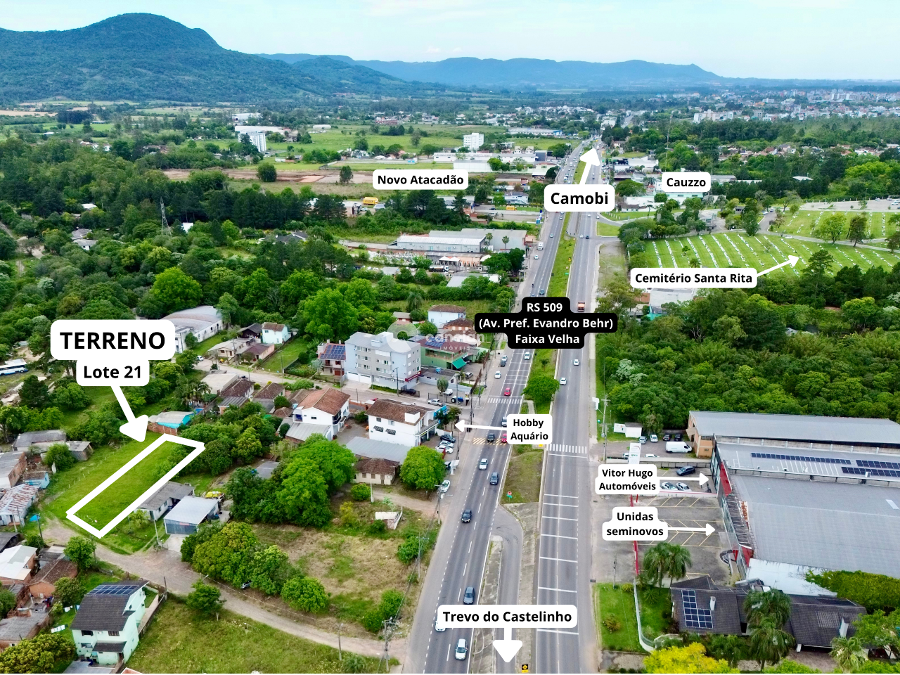 Terreno à venda no São José: 