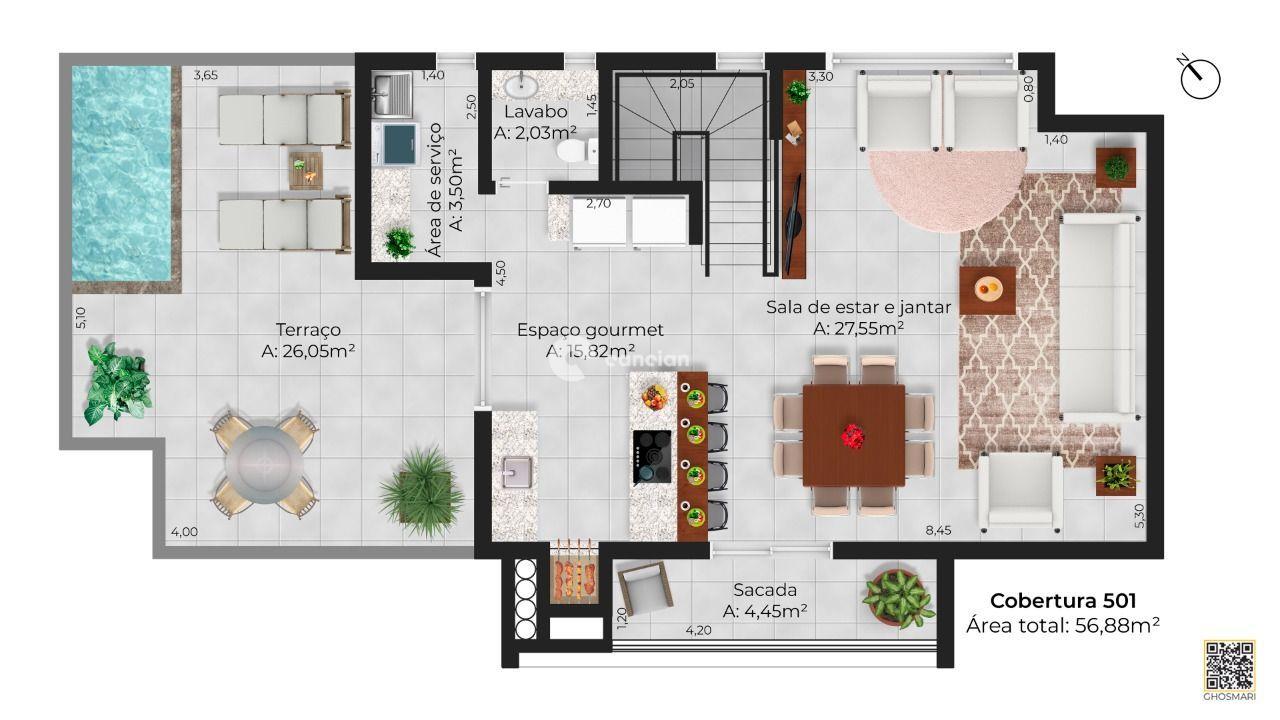 Apartamento para aluguel no Duque de Caxias: 