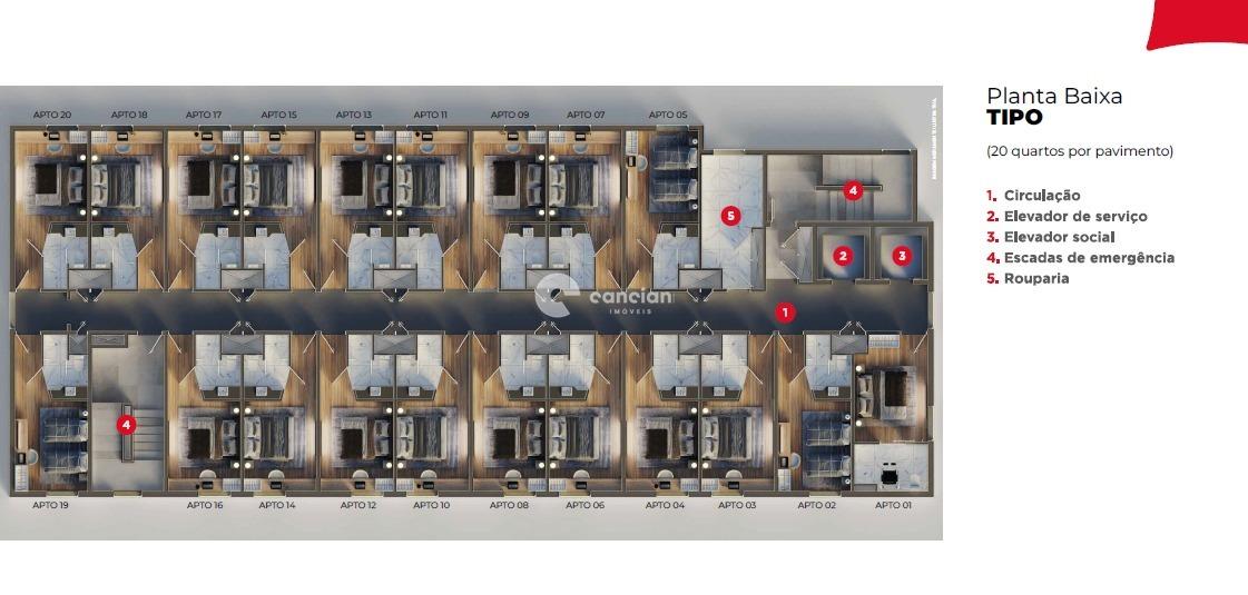 Apartamento à venda no Centro: 