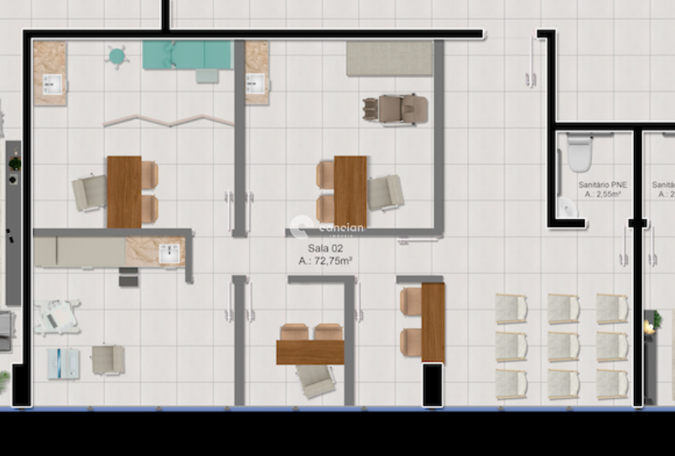 Sala Comercial à venda no Nossa Senhora de Fátima: 