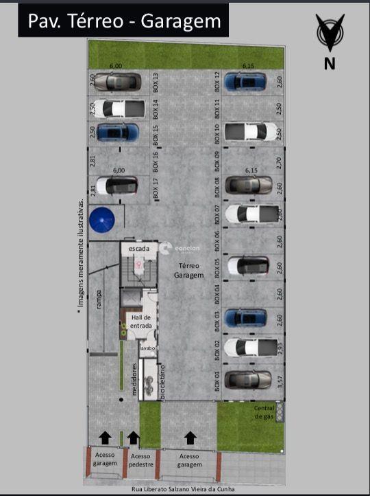 Apartamento à venda no Camobi: 