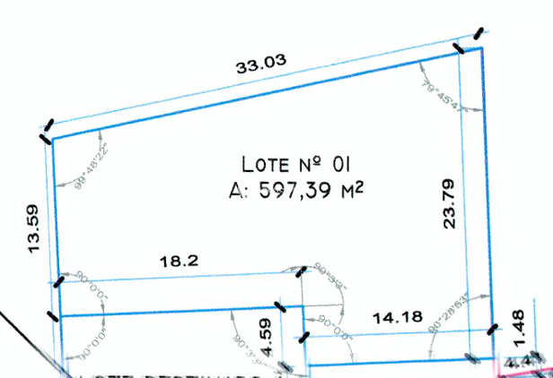 Terreno à venda no Camobi: 