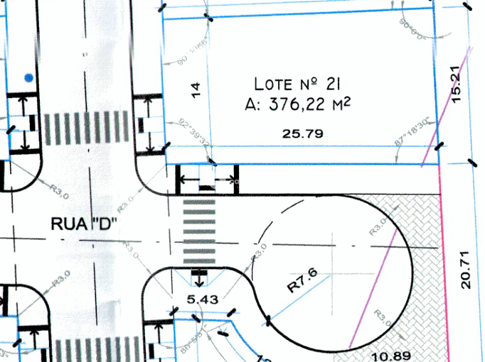 Terreno à venda no Camobi: 